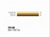 3M Scotchcal 74102 Brown / Buckskin / Camel Beige Striping Automotive Tape - 3/8 in Width x 150 ft Length - 2 mil Thick - 051141-74102 - R. S. Hughes Company, Inc.