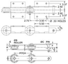 Part # 20685, 925R CHAIN - K2 ATTACHMENT (WELDED)