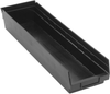 Economy 4 Shelf Bin, Black; Bin Colour Quantum Storage - 44AC6778 - Newark, An Avnet Company