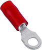 Terminal, Ring Tongue, 5/16In, Crimp Red; Stud Size - Metric Abb - Thomas & Betts - 01C0832 - Newark, An Avnet Company