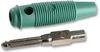 Plug, 4Mm, Bunch Pin, Green, Pk5, Bu; Gender Hirschmann Test And Measurement - 25M7906 - Newark, An Avnet Company