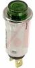 Indicator,Pnl-Mnt;Light;Green;Neon;1/2 in.;125 V;Nickel;1/3 W;Brass;20 AWG - 70213954 - Allied Electronics, Inc.