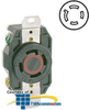 Leviton 30 AMP, 600V, Single Flush Receptacle - 2740 - TelephoneStuff.com