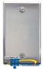 ICC 1-Gang Blank Stainless Steel Faceplate - IC630EBSSS - TelephoneStuff.com