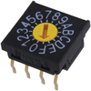 Switch, Rotary, 1Pole, 16 Position, 0.1A, 5V; No. Of Switch Positions Nkk Switches - 09X9276 - Newark, An Avnet Company