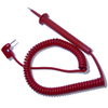 Needle Tip Probe to Meter Pin Plug, 20 AWG PVC Coil Cord Test Lead - 60634C - E-Z-HOOK, a division of Tektest, Inc.