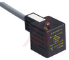Cordset, Valve Connector, Style A, 3 Wire, 2 Meter Cable, CPE, Yellow - 70034343 - Allied Electronics, Inc.