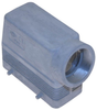 EMI, Rectangular Hood, size 77.27, 4 Pegs, Side PG29 cable entry - CAOS-16.29 - Mencom Corporation