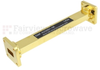 WR-62 Waveguide Section 6 Inch Length Straight Using UG-419/U Flange With a 12.4 GHz to 18 GHz Frequency Range in Instrumentation Grade - SMF-62S001-06 - Fairview Microwave Inc.
