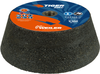 TIGER ZIRC Type 11 Flaring Cup Wheel, ZA16-R, 6/4-3/4 x 2 x 5/8-11, Rim 1.5