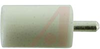 Jack, PC Test; White; 5 A (Max.); 1500 V (RMS); Nylon; Brass, Silver Plate - 70183103 - Allied Electronics, Inc.