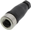 M12 Sensor Connector, Female, 4Pos; Product Range Omega - 58Y4277 - Newark, An Avnet Company