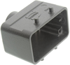 Top Entry Hood, Size 10B, Metal; Heavy Duty Connector Type Harting - 97H1938 - Newark, An Avnet Company