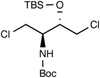 2S-t-Butyldimethylsilyloxy-3R-(t-Boc)-amino-1,4-dichlorobu.. -- 7981 - Image