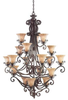 1860CZ Large Chandeliers-Glass Shade - 730791 - Capital Lighting, Inc.