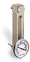 Aluminum Liquid Level Gage with Dial Thermometer, 4” Centerline, Front Mount 1/2”-20 - B3540-20400BA1W - Oil-Rite Corp.