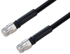 Fire Rated N Female to N Female Low PIM Cable 36 Inch Length Using SPF-375 Coax Using Times Microwave Parts - PE3C6379-36 - Pasternack