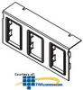 Legrand - Wiremold AC Series&trade; Communication Plate - C10105P-3ACT - TelephoneStuff.com