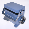 Standard, Rectangular Base with cover, Single Latch, Surface mount, size 104.62, Side M50 cable entry - MHP-48LS50 - Mencom Corporation