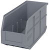 Quantum Stackable Shelf Bins - 55418 - U.S. Plastic Corporation