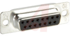 D-Sub Receptacle; Steel; Solder; Female; 2; Tin; Solder Cup - 70041620 - Allied Electronics, Inc.