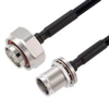 Low PIM 7/16 DIN Male to 7/16 DIN Female Cable 1/4 inch Superflexible Coax in 48 Inch - FMCA2248-48 - Fairview Microwave Inc.
