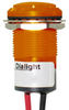 Panel Mount Indicator, Led, 17.463Mm, Orange, 12V; Led Color Dialight - 51R6198 - Newark, An Avnet Company