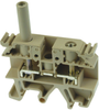 Ring Lug Terminal Block, Din Rail, 2 Position, 22-10Awg; No. Of Positions Weidmuller - 75T5033 - Newark, An Avnet Company