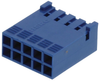 Wire-Board Connector Receptacle 10 Position, 2.54Mm; Product Range Amphenol Communications Solutions - 62K6526 - Newark, An Avnet Company