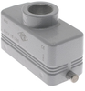 Standard, Rectangular Hood, size 77.27, 2 Pegs, Top M25 cable entry - MHV-16L25 - Mencom Corporation