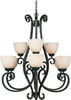 Large Chandeliers-Glass Shade - 215935 - Light Center (The)