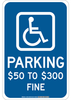 Handicapped Parking Sign - 127468 - Brady Corporation