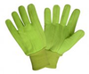 Hi-Vis Double Palm/Corded Poly-Cotton/Gloves (1 Dozen) -- 2810CD - Image