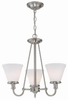 LS-19653PS/FRO Mini Chandeliers-Glass Shade - 662290 - Capital Lighting, Inc.