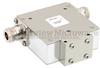 High Power Isolator N Female with 20 dB Isolation from 1.7 GHz to 2.2 GHz Rated to 100 Watts -- FMIR1003 - Image