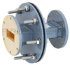 WR-137 Waveguide Bulkhead Adapter Using UG-344/U Square Cover Flange and Operating from 5.85 GHz to 8.2 GHz - FMWAD5018 - Fairview Microwave Inc.