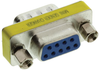 D Sub Adapter, 9Male-9Female; D Sub Connector A Videk - 74M7793 - Newark, An Avnet Company