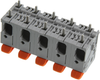 Terminal Block, Wtb, 5Pos, 24-8Awg; Pitch Spacing Wago - 74AH2801 - Newark, An Avnet Company