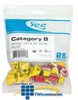 ICC Cat 6, EZ Modular Connector (Pkg. of 25) - IC107L6C - TelephoneStuff.com