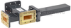 20 dB WR-137 Waveguide Crossguide 3 Port Coupler with CPR-137G Flange from 5.85 GHz to 8.2 GHz in Bronze -- FMWCT1040 - Image