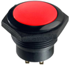 Pb Switch, Dpst, 0.2A, 12V, Red, Panel; Product Range Apem - 62AC0704 - Newark, An Avnet Company