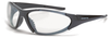 Core, clear lens anti-fog, shiny pearl gray - 1864AF - Crossfire By Radians
