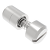 Captive Screw, 6-32 Thread, Press-in, Slotted Recess, Smooth Bright Knob - 52-50-401-24 - Southco