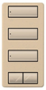 Master Control Switch - RKD-H3BSRL-DS-E - Lutron Electronics Co., Inc.