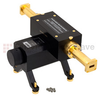 0 to 50 dB WR-42 Waveguide Direct Read Attenuator From 18 GHz to 26.5 GHz, Dial UG-595/U Flange -- SMW42AT5001 - Image