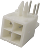 Header, Right Angle, Dual Row, 4 Way; Pitch Spacing Amp Te Connectivity - 93K1956 - Newark, An Avnet Company