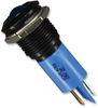 Panel Mount Indicator, Led, 16Mm, Blue, 3.2V; Led Color Apem - 15R9950 - Newark, An Avnet Company