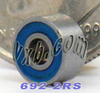 692-2RS 2x6x3 Bearing Sealed - Kit9425 - NationSkander California Corporation