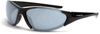 Core silver mirror lens, shiny black frame - 1863 - Crossfire By Radians