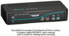 4-Port DT Pro II Desktop KVM Switch VGA USB or PS/2 Audio -- KV7021A-K - Image